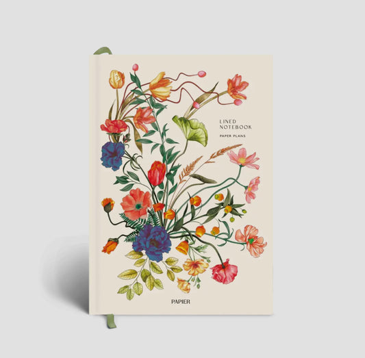Wild Arrangement Lined Notebook
