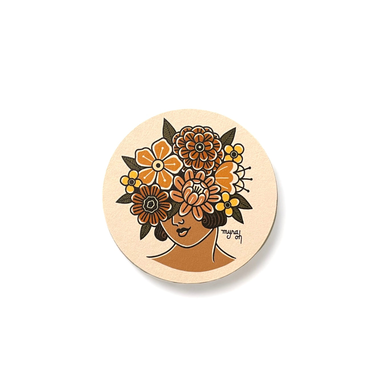Floral Lady Coaster