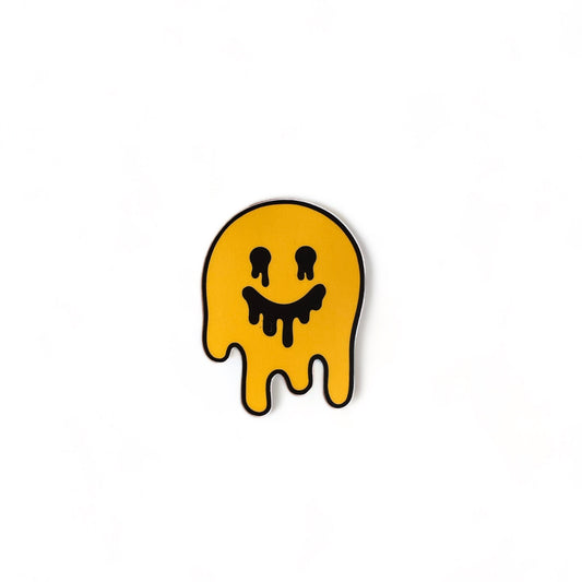 Melting Smiley Sticker
