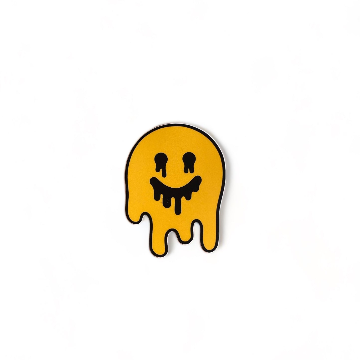 Melting Smiley Sticker