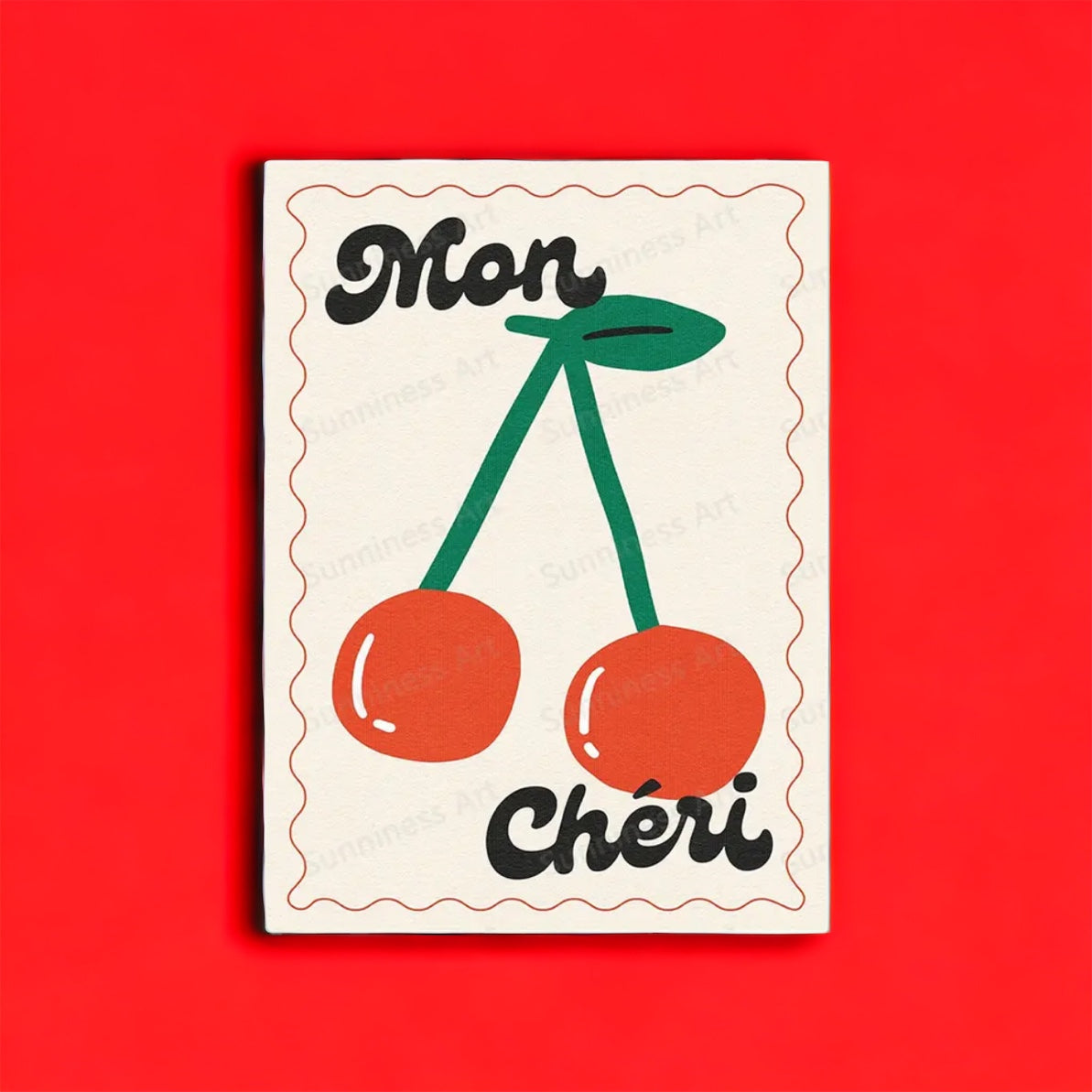“Mon Cheri” Art Print