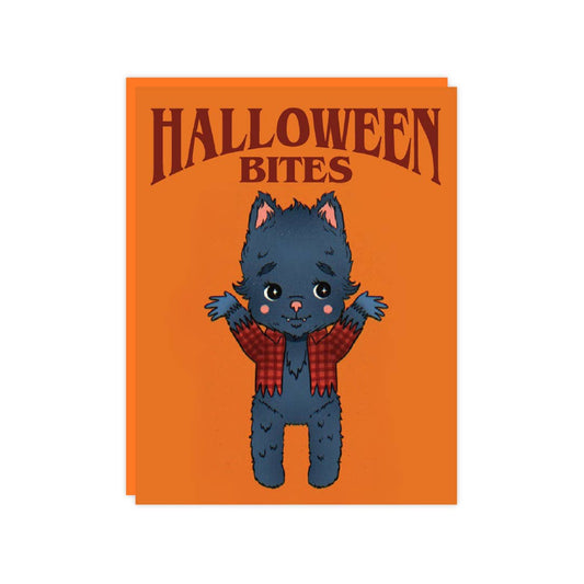 Werewolf Kewpie Card