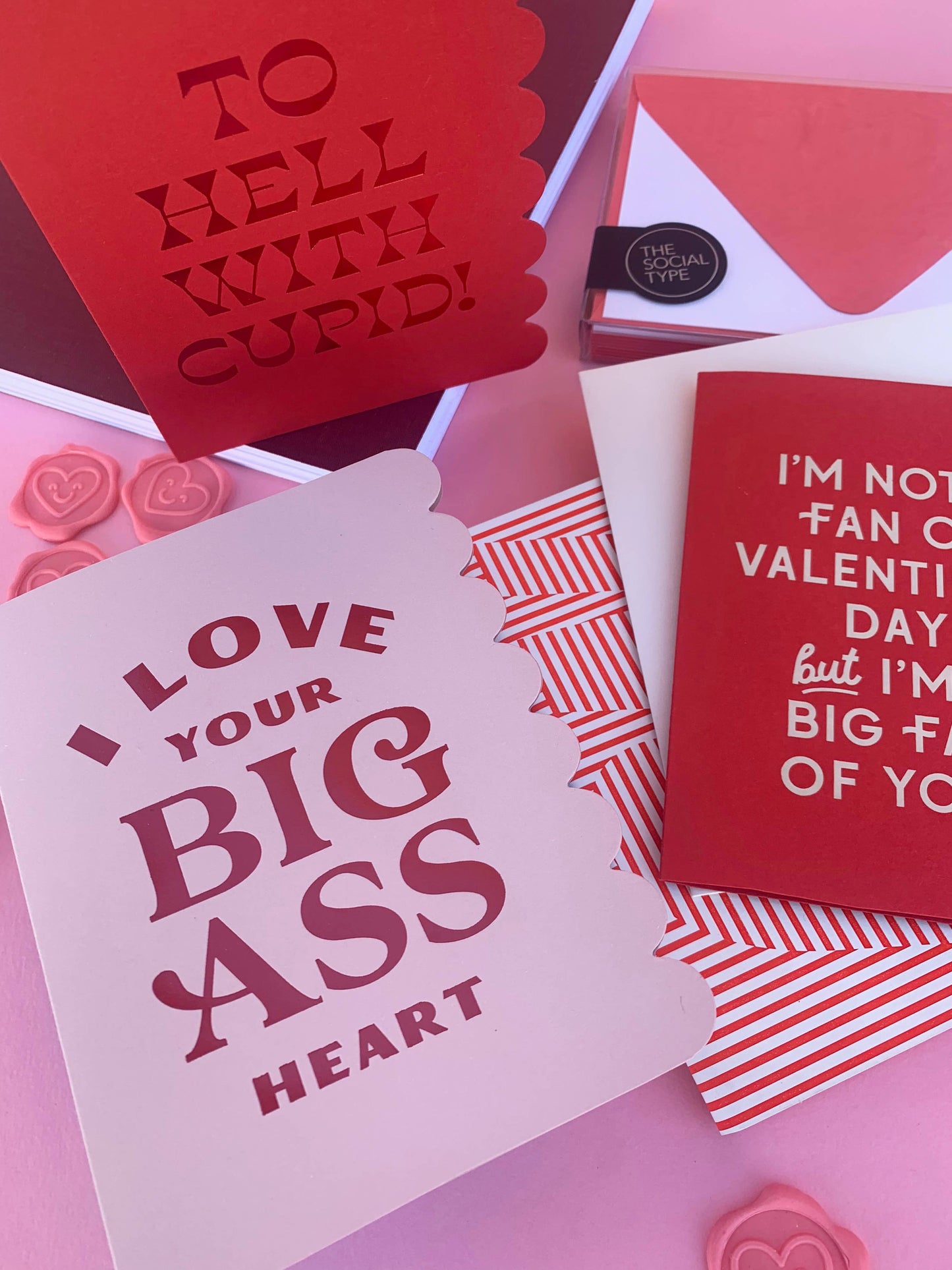 Big Ass Heart Love Card