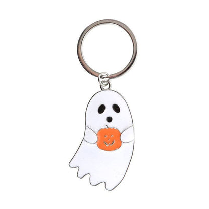 Ghost Hug Halloween Keychain