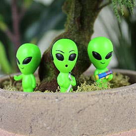 Glow In The Dark Alien Plant Markers