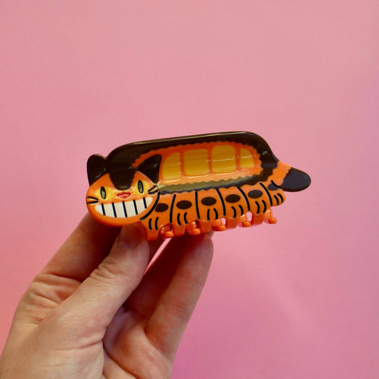 Cat Bus Claw Clip
