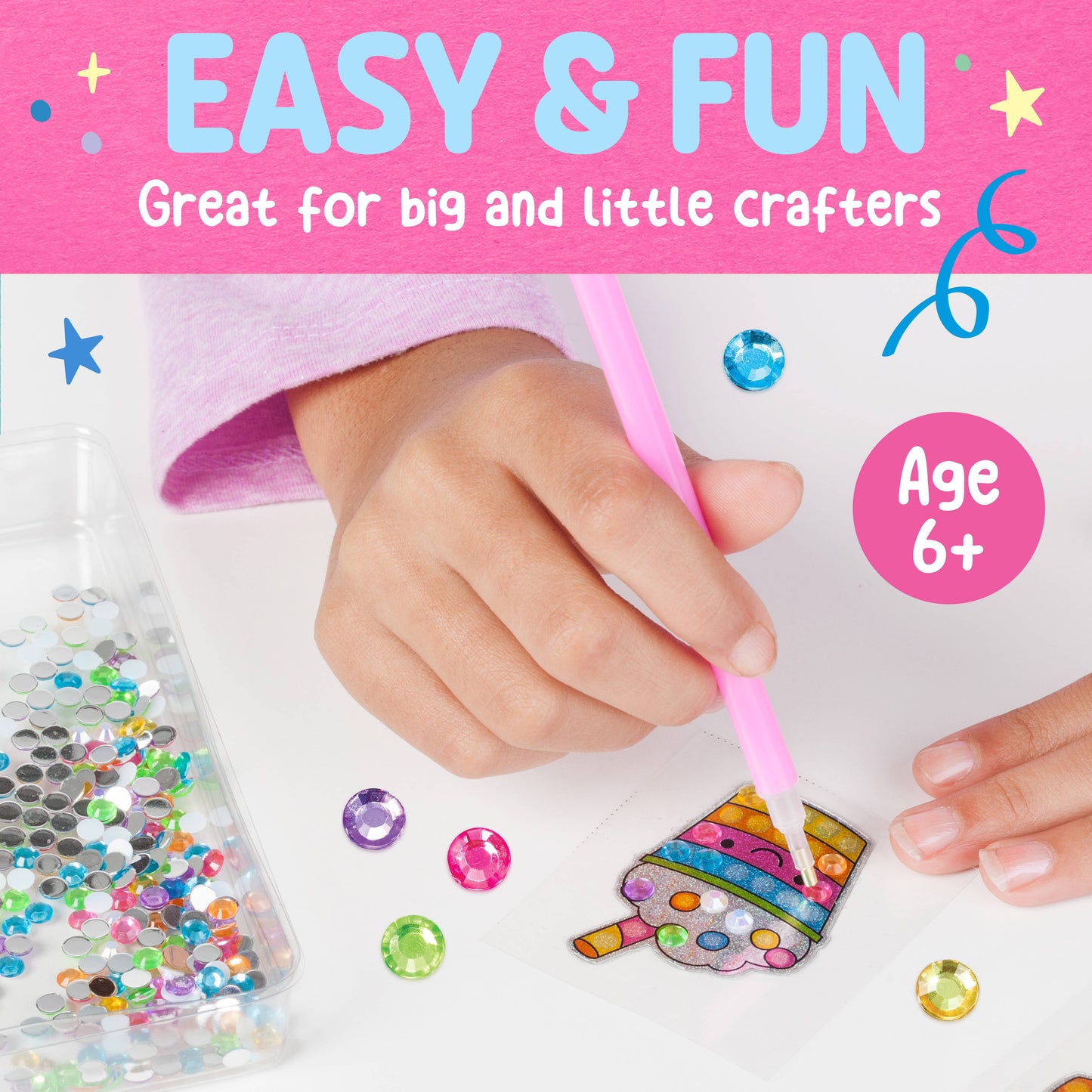 Gem Diamond Painting Stickers Mini Kit