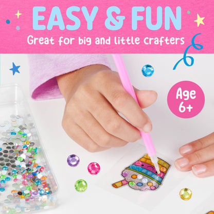 Gem Diamond Painting Stickers Mini Kit