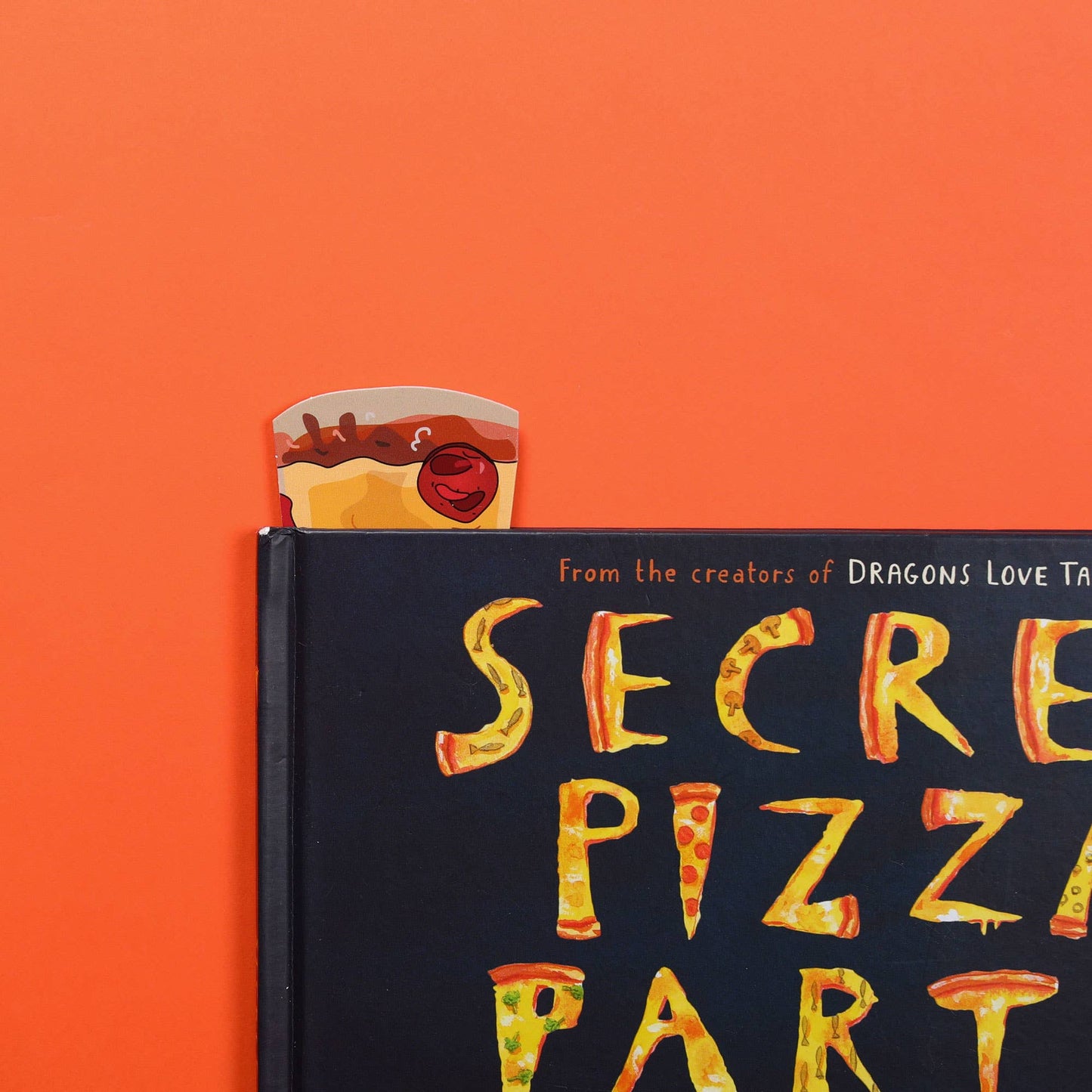 Pepperoni Pizza Bookmark (it's die cut!)
