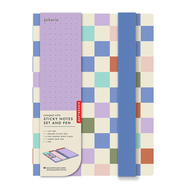 Notepad with Sticky Notes Set