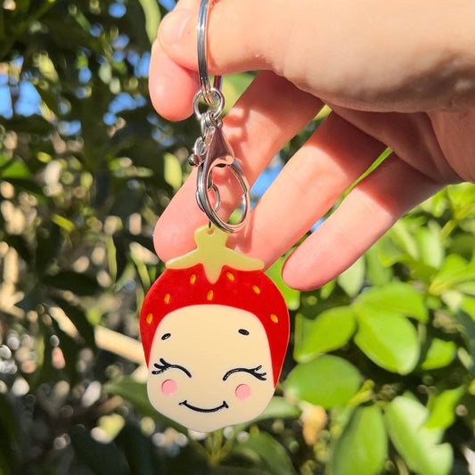 Strawberry Cutie Keychain