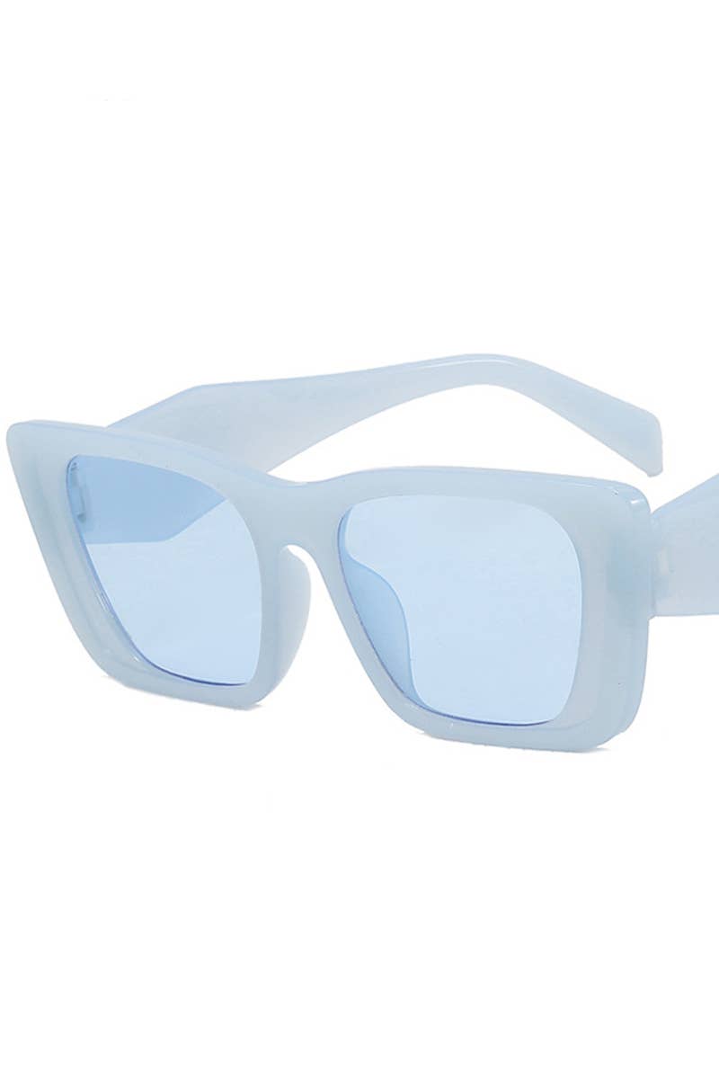 Squared Sunglasses -Sky