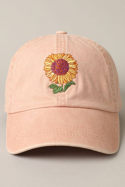 Sunflower Pink Cap