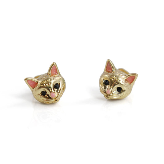 Kitten Earrings