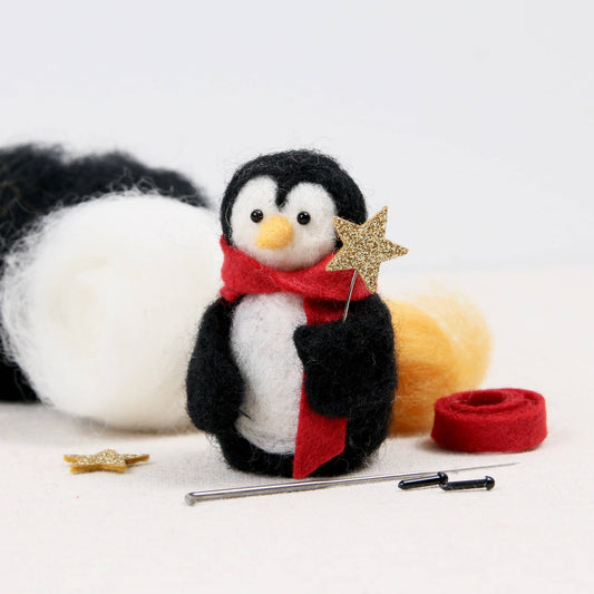 Needle Felting Kit Penguin