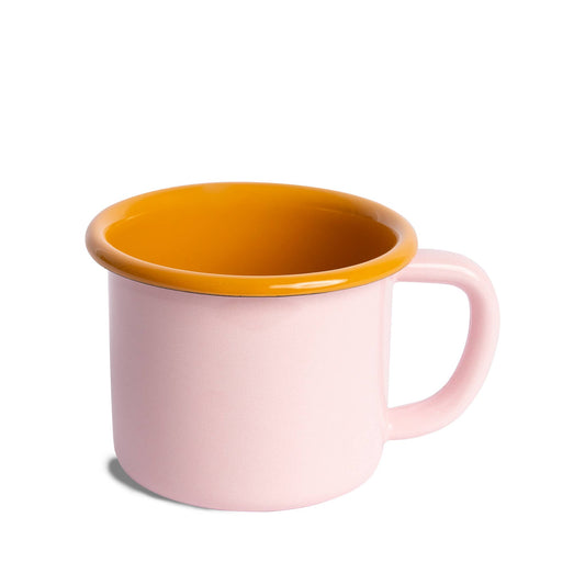 Enamelware  12 oz Mug Pink