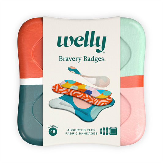 Welly - Bravery Badges Assorted Block Geo