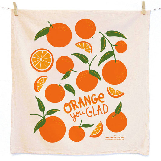 Orange Kitchen Towel