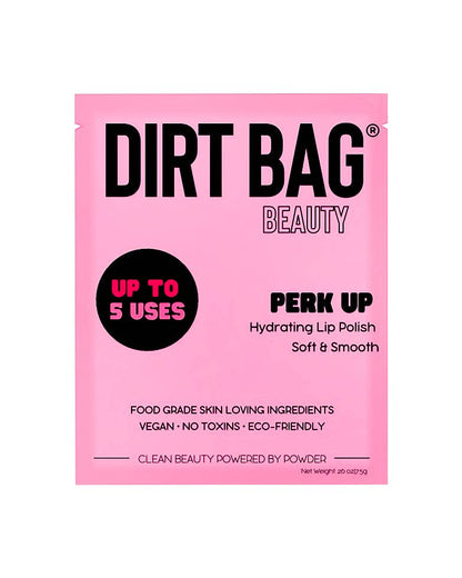 Dirt Bag® Beauty - Perk Up Hydrating Vegan Lip Polish - H2O Activated