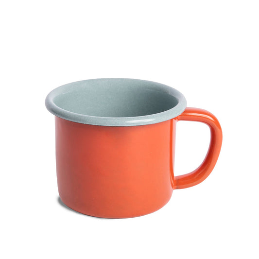 Enamelware  12 oz Mug Orange