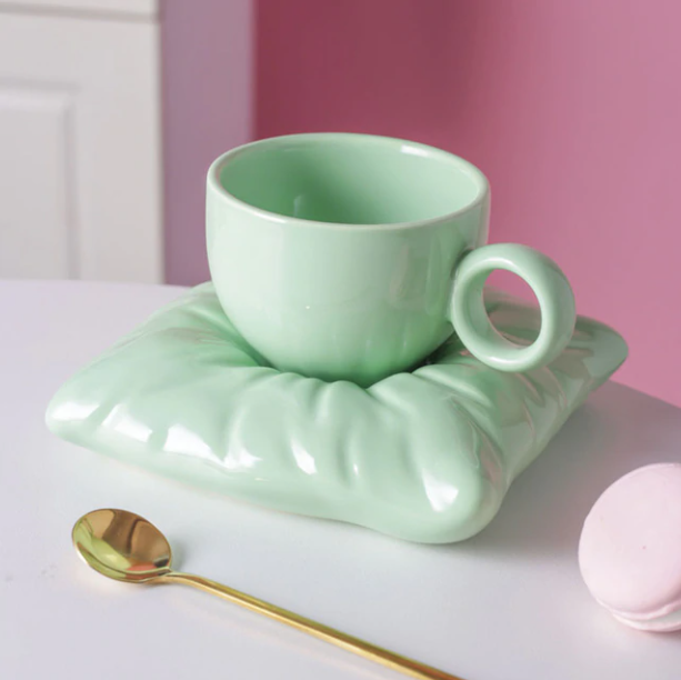 Pillow Mug - Green