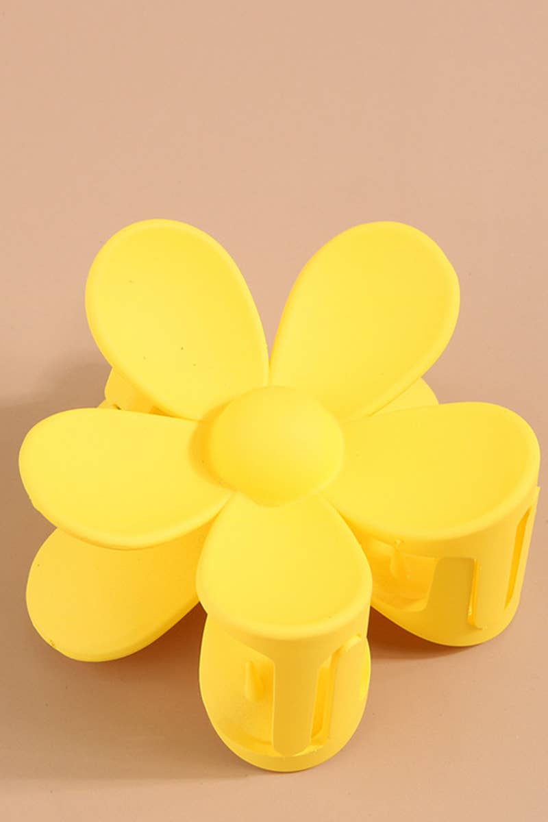 Daisy Hair Claw - Yellow